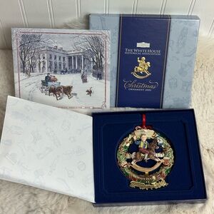 White House Christmas Ornament 2013